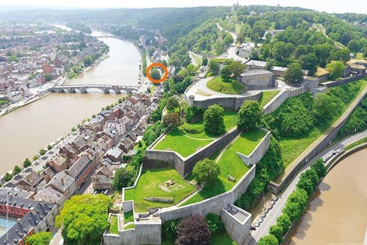 Appartement Studio Vue Sur Meuse à Namur Extérieur photo
